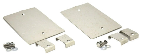 Bumper Tow Pin Covers for 1987-2007 Peterbilt 378 379 Stainless GG#60890 Pair