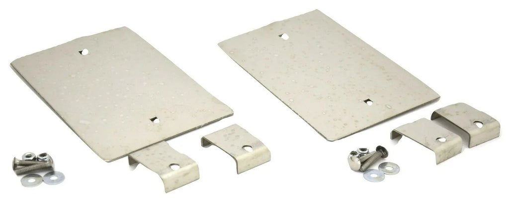 Bumper Tow Pin Covers for 1987-2007 Peterbilt 378 379 Stainless GG#60890 Pair