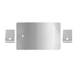 Bumper Tow Pin Covers for 1987-2007 Peterbilt 378 379 Stainless GG#60890 Pair