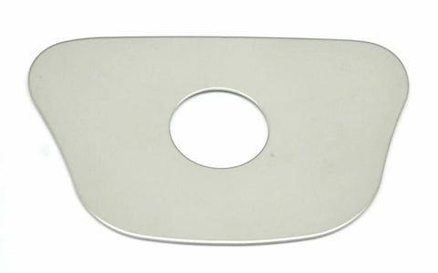 GG Cigarette Lighter Trim Plate for T2000 Kenworth 2006+ Plain Stainless #66984