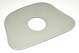 GG Cigarette Lighter Trim Plate for T2000 Kenworth 2006+ Plain Stainless #66984