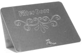 Filter Door Cover for 1995-1999 Peterbilt 377, 378, 379 Stainless Steel GG#66985