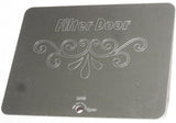 Filter Door Cover for 1995-1999 Peterbilt 377, 378, 379 Stainless Steel GG#66985