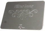 Filter Door Cover for 1995-1999 Peterbilt 377, 378, 379 Stainless Steel GG#66985