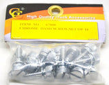 Dash Panel Screws for Peterbilt Slotted Top Knurled Head 1-1/4"L GG#67000 14 Pcs