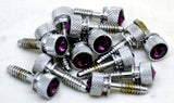 Dash Panel Screws for Peterbilt Coarse Threads Purple Jewel GG#67014 Set of 14