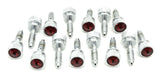 Dash Panel Screws for Peterbilt Coarse Threads Red Jewel GG#67015 Set of 14