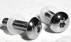 Dash Panel Screws for Kenworth Torx Button Head Chrome GG#67070 Pair