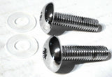 Dash Panel Screws for Kenworth Torx Button Head Chrome GG#67070 Pair