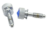 Dash Panel Screws for Peterbilt 2001–2005 Blue Jewel Chrome Plate GG#67091- Pair