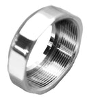 Key Face Nut for Peterbilt 359 379 389 w/out Plate, Chrome 3/8" H GG#67100