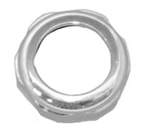 Key Face Nut for Peterbilt 359 379 389 w/out Plate, Chrome 3/8" H GG#67100