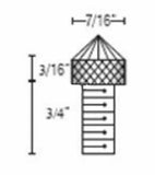 GG Dash Panel Screws for Peterbilt Blue Jewel Fine Threads #67181 Set of 2