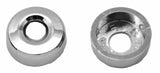 Face Nut Covers for Freightliner Dash Toggle Switch Chrome Plastic GG67262 Pair