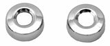 Face Nut Covers for Freightliner Dash Toggle Switch Chrome Plastic GG67262 Pair
