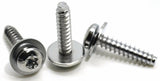 Dash Panel Screws for Freightliner Cascadia 2008 & up Chrome GG#67752-3 Pack