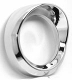 Small Gauge Cover for Freightliner Cascadia Chrome Plastic Visor GG#67798 Each
