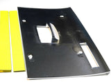 Glove Box Cover for Kenworth 2006 & up W900 Chrome Plastic Tape Mount GG#67843