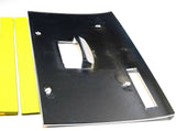 Glove Box Cover for Kenworth 2006 & up W900 Chrome Plastic Tape Mount GG#67843