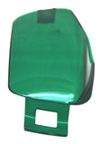 Door Oval Light Lens Drivers Side for Kenworth 2006-14 Green Plastic GG#67893
