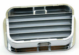 GG A/C Heater Vent HVAC Drivers Side for Kenworth Chrome Plastic #67912 Each