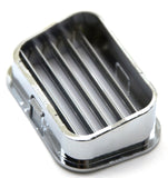 A/C Heater Vent HVAC Passengers Side for Kenworth Chrome Plastic GG#67913 Each