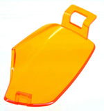 GG Door Oval Light Lens Passenger Side for Kenworth 2006-14 Amber Plastic #67920