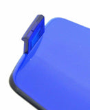 GG Door Oval Light Lens Passenger Side for Kenworth 2006-14 Blue Plastic #67921