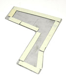 Cup Beverage Holder Side Trim for 379 Peterbilt 2001-05 Stainless GG#67951