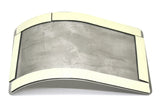 Grand General Cup Holder Trims for 379 Peterbilt 2001-05 Stainless Steel #67952