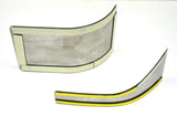 Grand General Cup Holder Trims for 379 Peterbilt 2001-05 Stainless Steel #67952