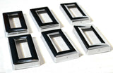Switch Label Bezel Set for for Kenworth 1982-2005 Chrome Plastic GG#68232–6 Pack