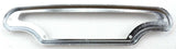 Instrument Panel Bezel for Peterbilt 2000-04 w/Visor Chrome Plastic GG#68239