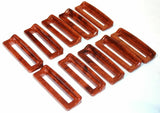 GG Switch Label Bezels for Freightliner Dash Wood Grain Visor #68246-10 Pieces