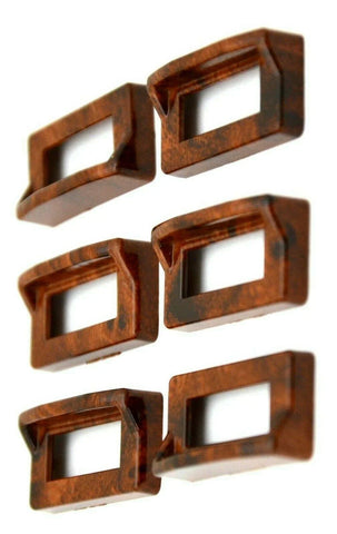 Switch Label Bezels for Kenworth 1982-05 Wood Grain Visor GG68247-6 Pieces