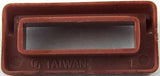 Switch Label Bezels for Peterbilt 1977-00 Woodgrain Visor Plastic GG#68248-6 pc