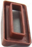 Switch Label Bezels for Peterbilt 1977-00 Woodgrain Visor Plastic GG#68248-6 pc