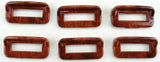 GG Switch Label Bezels for Peterbilt 2001-05 Woodgrain Visor Plastic #68249-6 pc