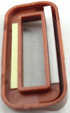 GG Switch Label Bezels for Peterbilt 2001-05 Woodgrain Visor Plastic #68249-6 pc
