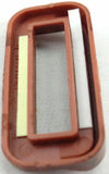 GG Switch Label Bezels for Peterbilt 2001-05 Woodgrain Visor Plastic #68249-6 pc
