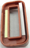 GG Switch Label Bezels for Peterbilt 2001-05 Woodgrain Visor Plastic #68249-6 pc