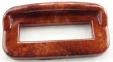 GG Switch Label Bezels for Peterbilt 2001-05 Woodgrain Visor Plastic #68249-6 pc