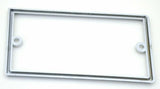 Park Brake Trim Bezel for Kenworth 2002 Tractor Trailer Chrome Plstic GG#68256