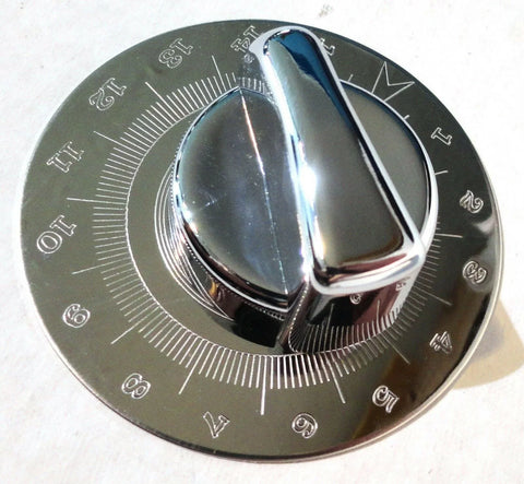 For Kenworth Engine Timer Shutdown Kit Stainless Plate Plastic Knob GG68285