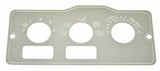 GG A/C Heater Control Plate HVAC for Peterbilt 2 Switch 3 Knob Stainless #68324