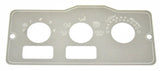 GG A/C Heater Control Plate HVAC for Peterbilt 2 Switch 3 Knob Stainless #68324