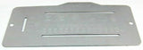 GG A/C Heater Control Plate HVAC for Peterbilt Slider Style Stainless #68328