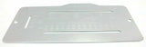 GG A/C Heater Control Plate HVAC for Peterbilt Slider Style Stainless #68328