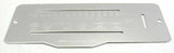 GG A/C Heater Control Plate HVAC for Peterbilt Slider Style Stainless #68328