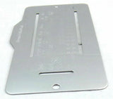GG A/C Heater Control Plate HVAC for Peterbilt Slider Style Stainless #68328
